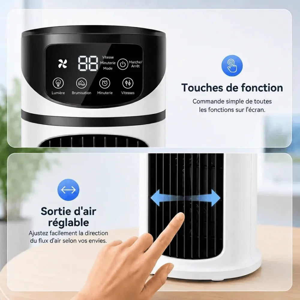 Rafraîchisseur d'air portable