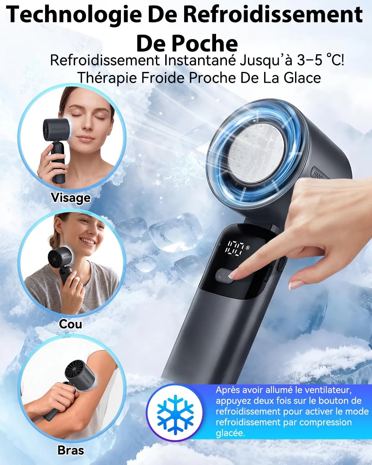 Ventilateur portable turbo