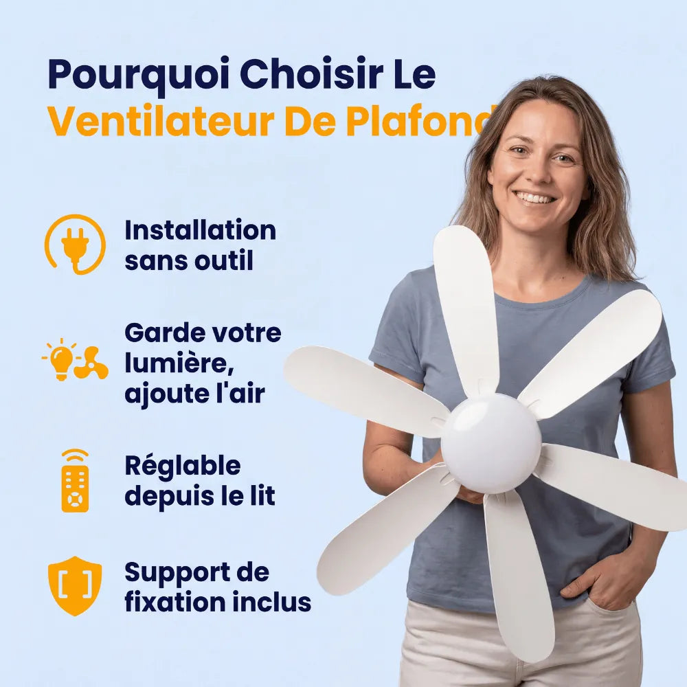 Ventilateur de plafond